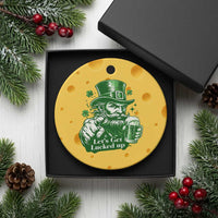 Lets Get Lucked Up Ceramic Ornament St Patricks Day Party Humor