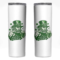 Lets Get Lucked Up Skinny Tumbler St Patricks Day Party Humor