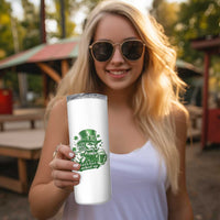 Lets Get Lucked Up Skinny Tumbler St Patricks Day Party Humor