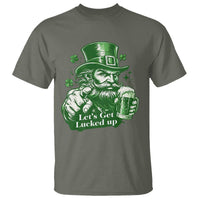 Lets Get Lucked Up T Shirt St Patricks Day Party Humor