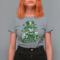 Lets Get Lucked Up T Shirt For Women St Patricks Day Party Humor