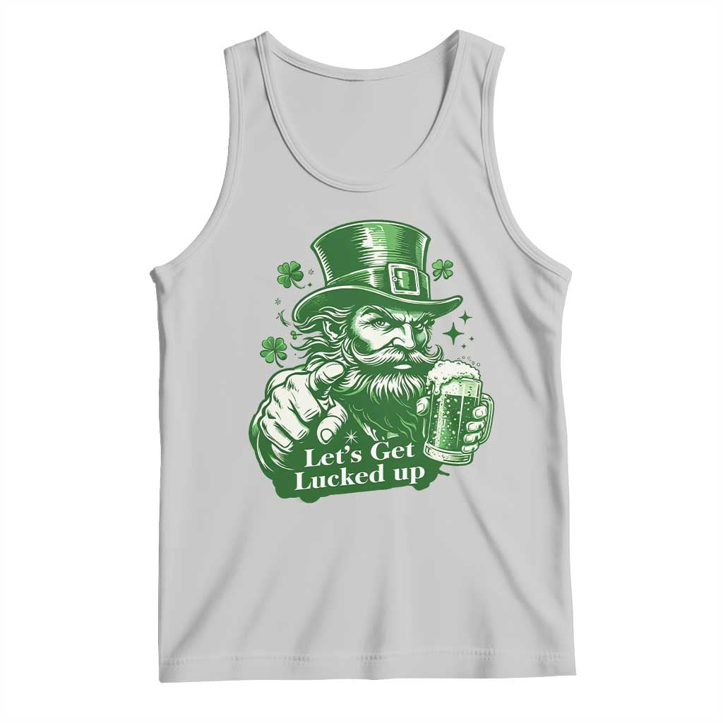 Lets Get Lucked Up Tank Top St Patricks Day Party Humor
