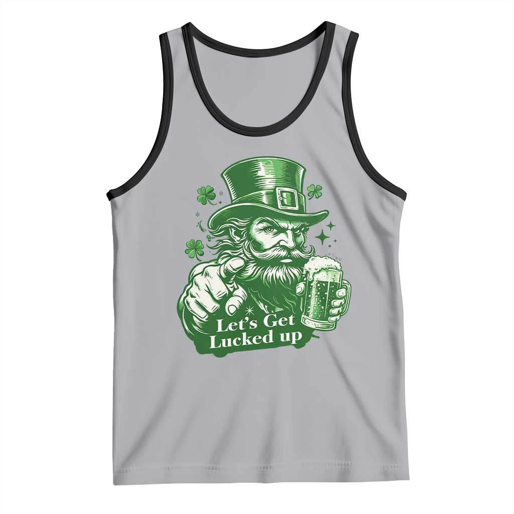 Lets Get Lucked Up Tank Top St Patricks Day Party Humor