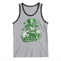 Lets Get Lucked Up Tank Top St Patricks Day Party Humor
