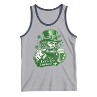 Lets Get Lucked Up Tank Top St Patricks Day Party Humor