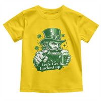 Lets Get Lucked Up Toddler T Shirt St Patricks Day Party Humor