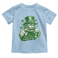 Lets Get Lucked Up Toddler T Shirt St Patricks Day Party Humor