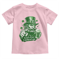 Lets Get Lucked Up Toddler T Shirt St Patricks Day Party Humor