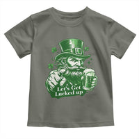 Lets Get Lucked Up Toddler T Shirt St Patricks Day Party Humor