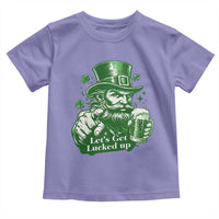 Lets Get Lucked Up Toddler T Shirt St Patricks Day Party Humor