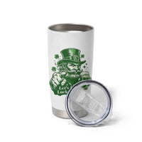 Lets Get Lucked Up Tumbler Cup St Patricks Day Party Humor