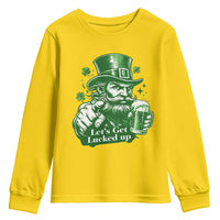 Lets Get Lucked Up Youth Sweatshirt St Patricks Day Party Humor