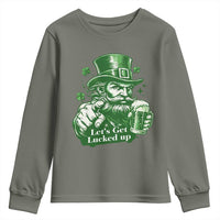 Lets Get Lucked Up Youth Sweatshirt St Patricks Day Party Humor