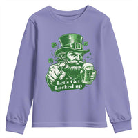Lets Get Lucked Up Youth Sweatshirt St Patricks Day Party Humor