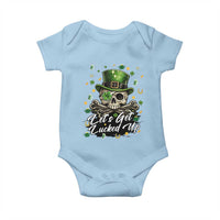 Lets Get Lucked Up Baby Onesie Lucky Skeleton St Patricks Day