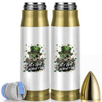Lets Get Lucked Up Bullet Tumbler Lucky Skeleton St Patricks Day