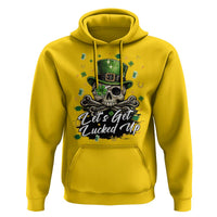 Lets Get Lucked Up Hoodie Lucky Skeleton St Patricks Day