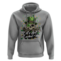 Lets Get Lucked Up Hoodie Lucky Skeleton St Patricks Day