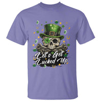 Lets Get Lucked Up T Shirt Lucky Skeleton St Patricks Day