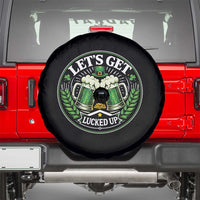 Lets Get Lucked Up Spare Tire Cover Funny Saint Patricks Day Lucky Drinking