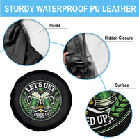 Lets Get Lucked Up Spare Tire Cover Funny Saint Patricks Day Lucky Drinking