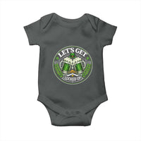 Lets Get Lucked Up Baby Onesie Funny Saint Patricks Day Lucky Drinking