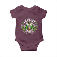 Lets Get Lucked Up Baby Onesie Funny Saint Patricks Day Lucky Drinking