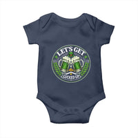 Lets Get Lucked Up Baby Onesie Funny Saint Patricks Day Lucky Drinking