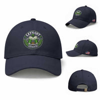 Lets Get Lucked Up Baseball Cap Funny Saint Patricks Day Lucky Drinking