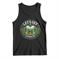 Lets Get Lucked Up Tank Top Funny Saint Patricks Day Lucky Drinking