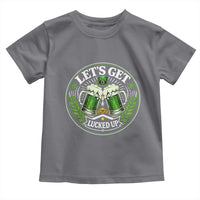 Lets Get Lucked Up Toddler T Shirt Funny Saint Patricks Day Lucky Drinking