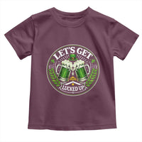 Lets Get Lucked Up Toddler T Shirt Funny Saint Patricks Day Lucky Drinking