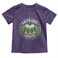 Lets Get Lucked Up Toddler T Shirt Funny Saint Patricks Day Lucky Drinking