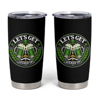 Lets Get Lucked Up Tumbler Cup Funny Saint Patricks Day Lucky Drinking