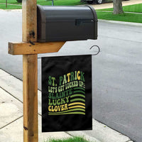 Lets Get Lucked Up Garden Flag Funny St Patricks Day