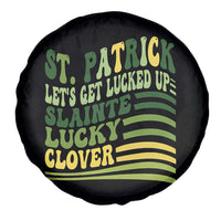Lets Get Lucked Up Spare Tire Cover Funny St Patricks Day