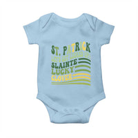 Lets Get Lucked Up Baby Onesie Funny St Patricks Day