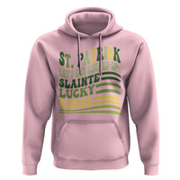 Lets Get Lucked Up Hoodie Funny St Patricks Day