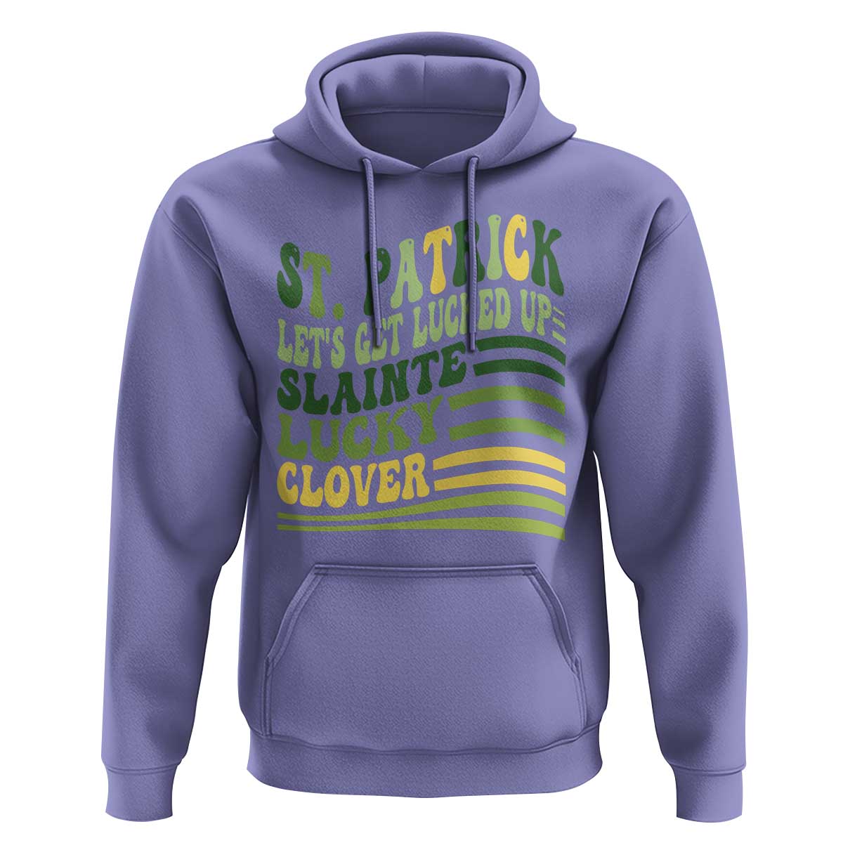 Lets Get Lucked Up Hoodie Funny St Patricks Day