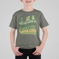 Lets Get Lucked Up T Shirt For Kid Funny St Patricks Day