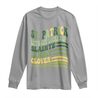 Lets Get Lucked Up Long Sleeve Shirt Funny St Patricks Day