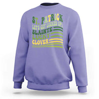 Lets Get Lucked Up Sweatshirt Funny St Patricks Day