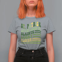 Lets Get Lucked Up T Shirt For Women Funny St Patricks Day
