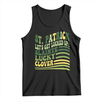 Lets Get Lucked Up Tank Top Funny St Patricks Day
