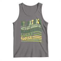 Lets Get Lucked Up Tank Top Funny St Patricks Day
