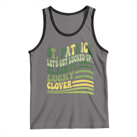 Lets Get Lucked Up Tank Top Funny St Patricks Day