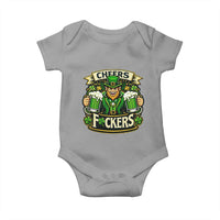 Cheers Fckers Baby Onesie Funny Leprechaun St Patricks Day Party