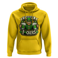 Cheers Fckers Hoodie Funny Leprechaun St Patricks Day Party