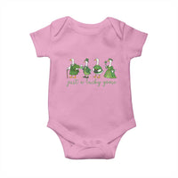 Just A Lucky Goose Baby Onesie Funny St Patricks Day Irish Gift