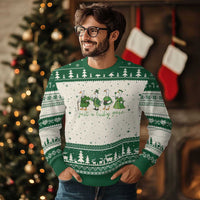 Just A Lucky Goose Ugly Christmas Sweater Funny St Patricks Day Irish Gift